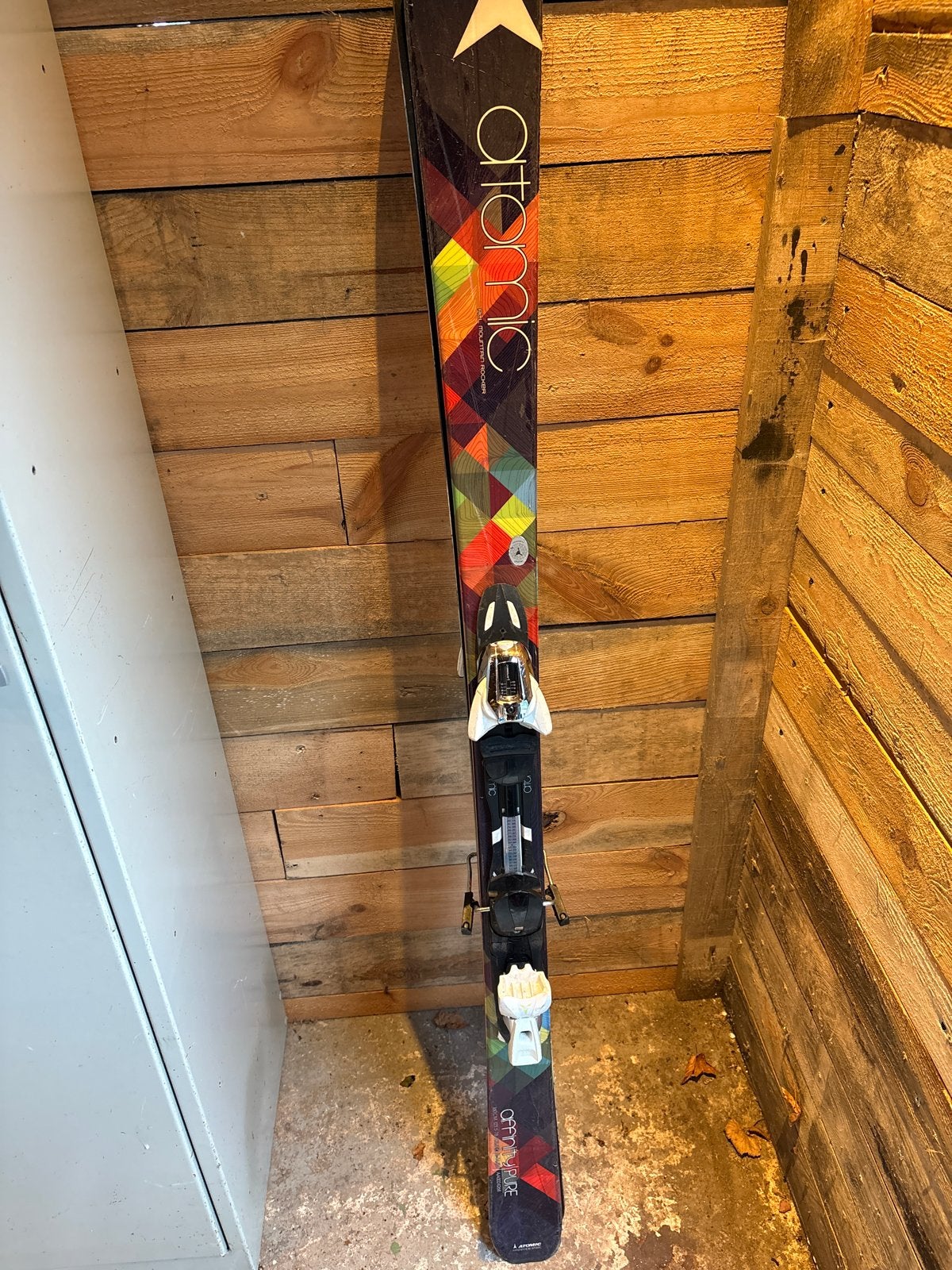 Atomic Affinity Pure ski's 160 cm All Mountain Rocker, Ophalen, 160 tot 180 cm, Zo goed als nieuw, Atomic