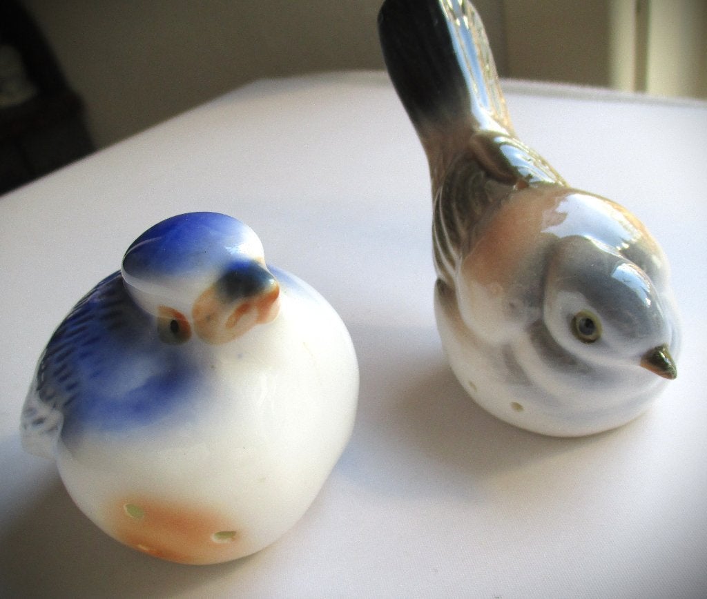 Geurvogels Pomander Stel~Porselein~Vogeltjes~Kamergeur, Ophalen of Verzenden