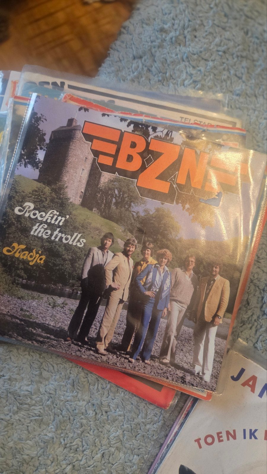 BZN - Rockin' the Trolls / Nadja vinyl single (Telstar), Gebruikt, 7 inch, Ophalen of Verzenden, Pop