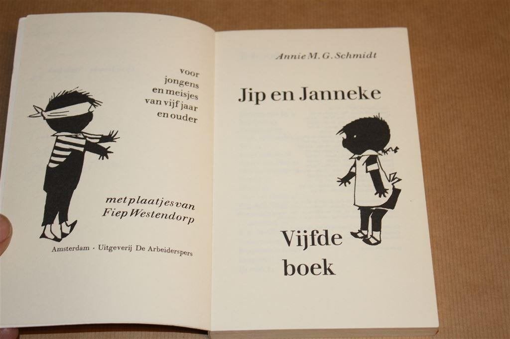 Jip en Jannekej. Vijfde boek., Ophalen of Verzenden, Gelezen, Fictie algemeen