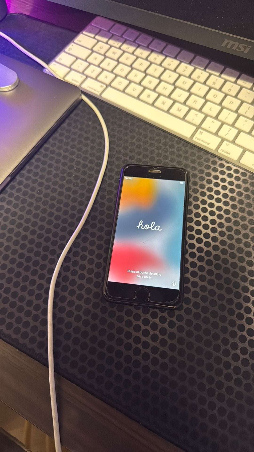 iPhone 7 Zwart – Werkt goed – Batterij 82%, Telecommunicatie, Mobiele telefoons | Apple iPhone, Gebruikt, Zwart, 32 GB, Ophalen of Verzenden