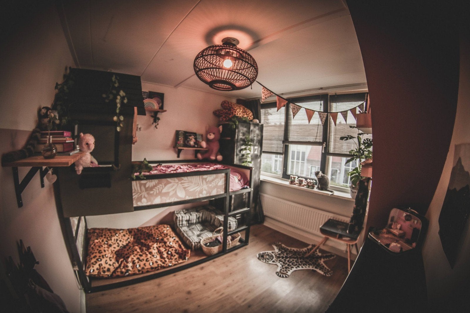 IKEA Kura DIY hack bed met matras en beddengoed, Ophalen, 85 tot 100 cm, Hoogslaper of Stapelbed, Gebruikt