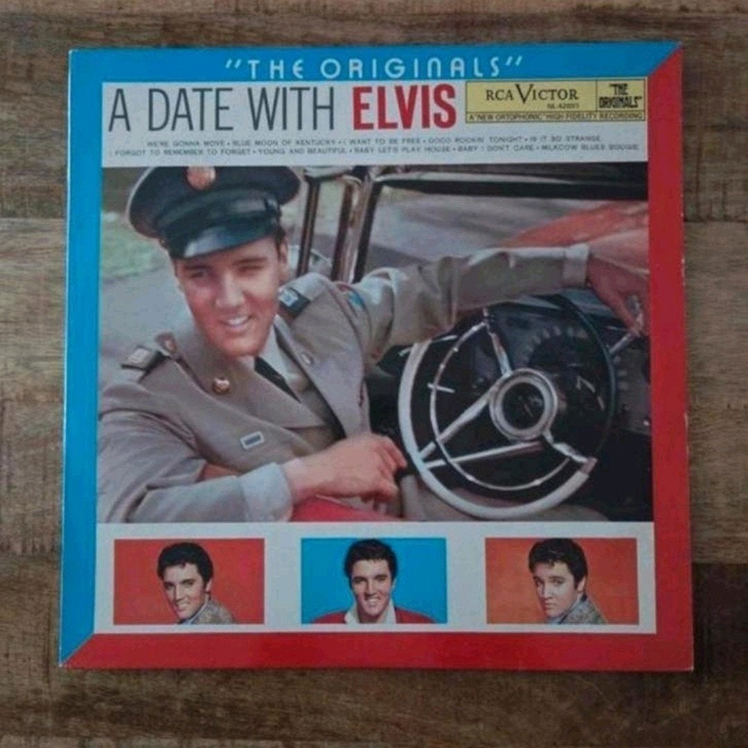 Lp elvis Presley the originals a date with Elvis, Ophalen of Verzenden