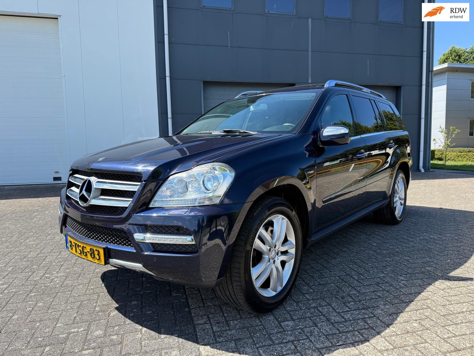 Mercedes-Benz GL-klasse 350 CDI BlueEFFICIENCY 2010, Auto's, Automaat, Blauw, 2987 cc, Bedrijf