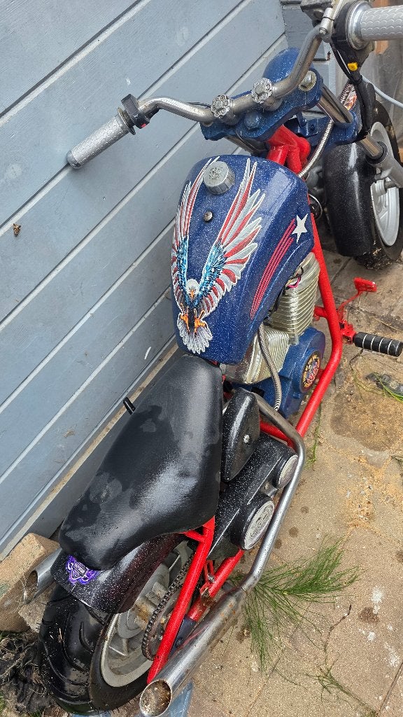 Mini chopper, Ophalen, Gebruikt
