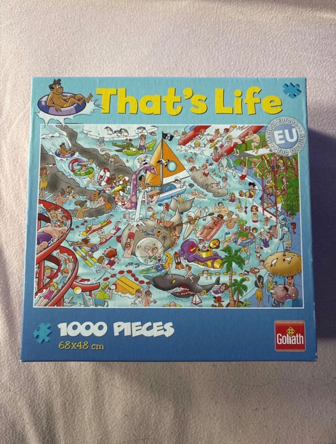 That's Life 1000 stukjes puzzel - Goliath, Ophalen of Verzenden, 500 t/m 1500 stukjes, Zo goed als nieuw, Legpuzzel