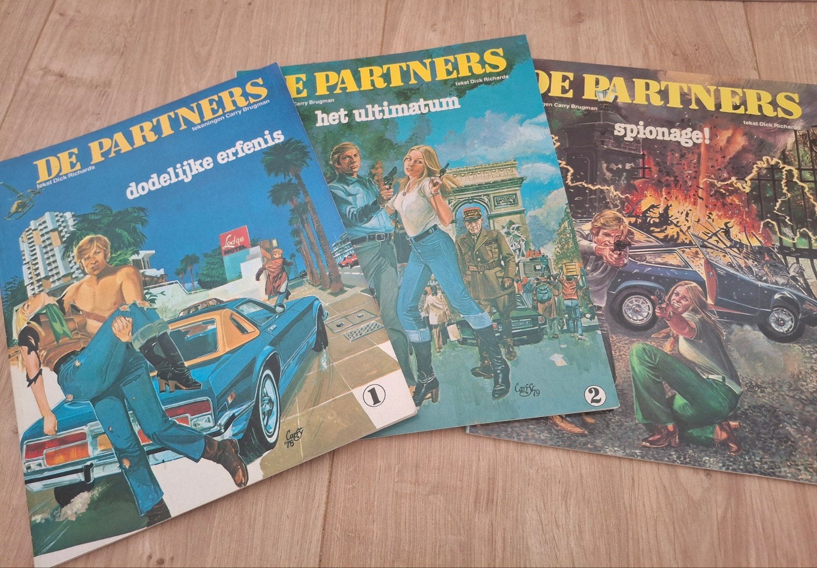 De Partners stripboeken - Complete serie 1-8, Ophalen of Verzenden