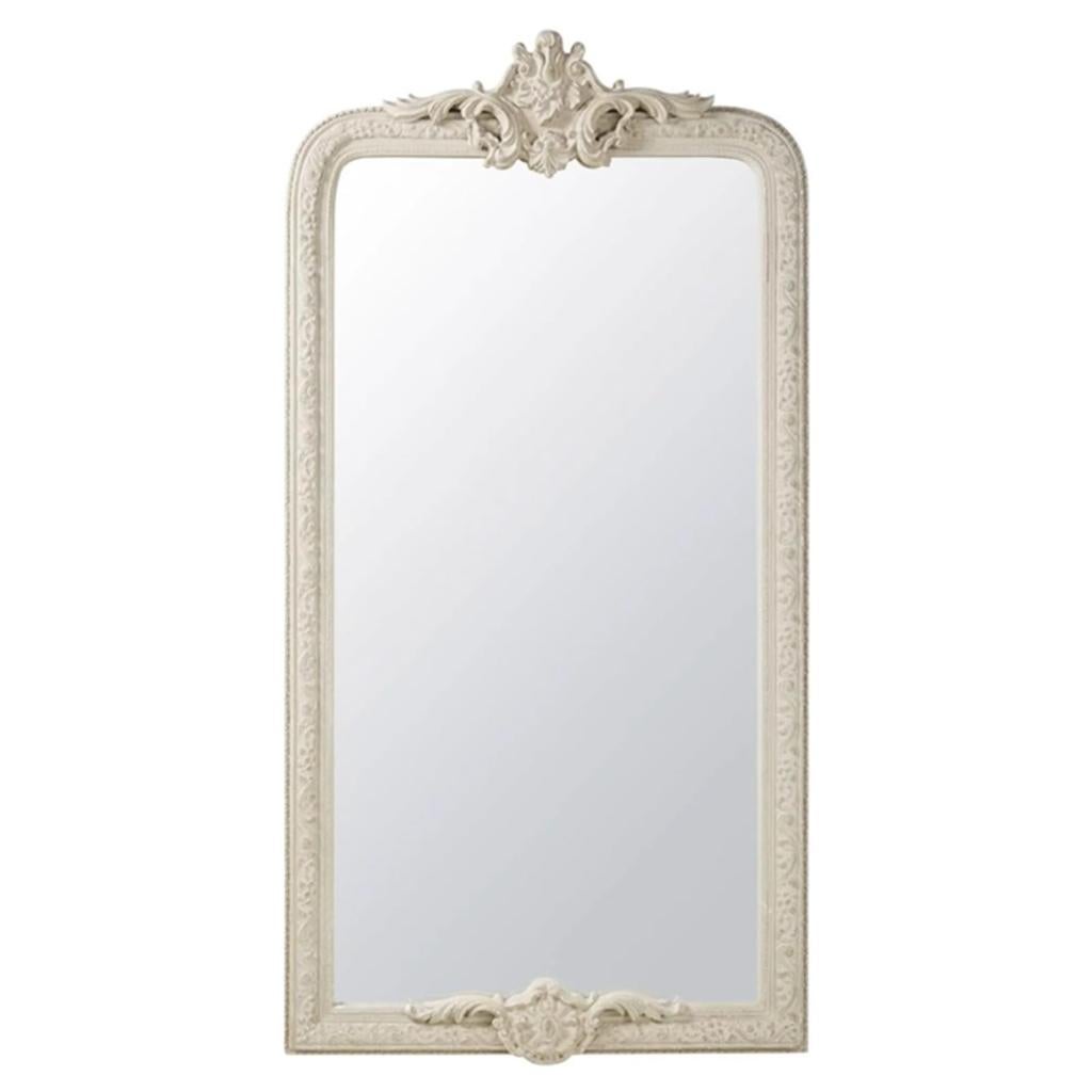 Elegante spiegel met sierlijke lijst, Huis en Inrichting, Woonaccessoires | Spiegels, Gebruikt, 75 tot 100 cm, 150 tot 200 cm
