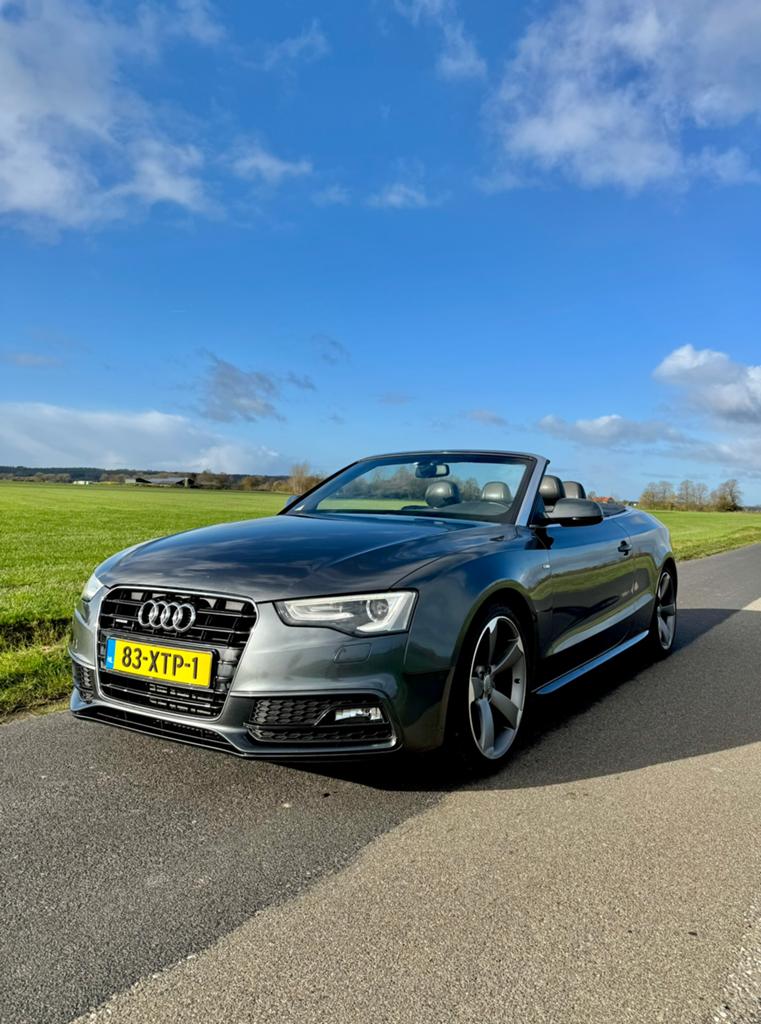 Audi A5 2.0 Tfsi 155KW Cabrio Quat. S-tr 2012 Grijs, Auto's, Automaat, Euro 5, 4 stoelen, Particulier