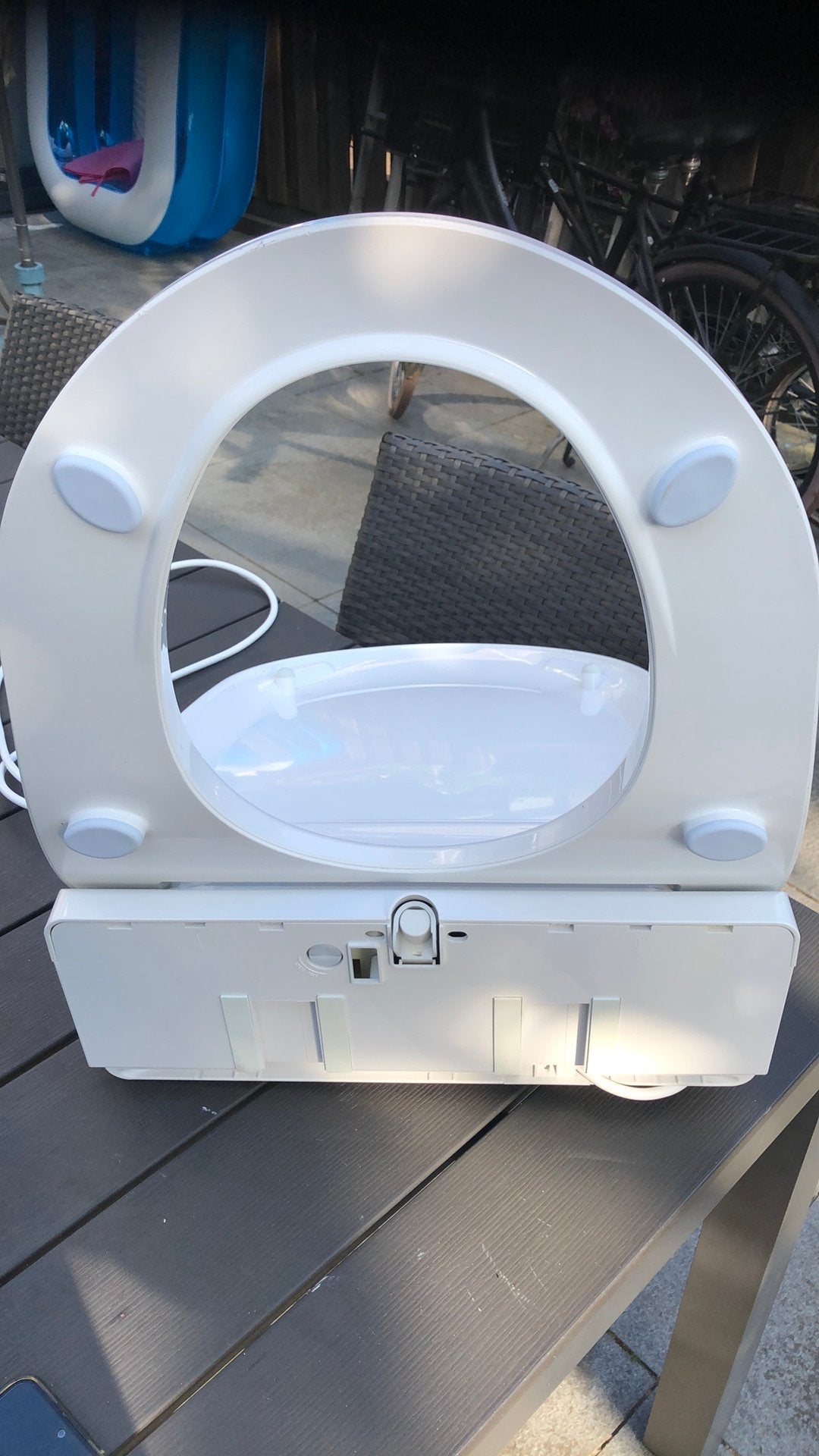 Spoel toilet bril, Ophalen, Zo goed als nieuw, Toilet