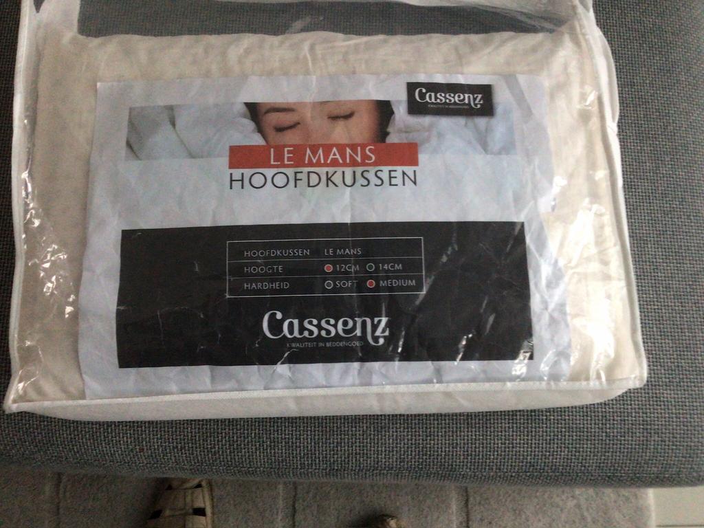Hoofdkussen, Ophalen of Verzenden, Nieuw, Wit