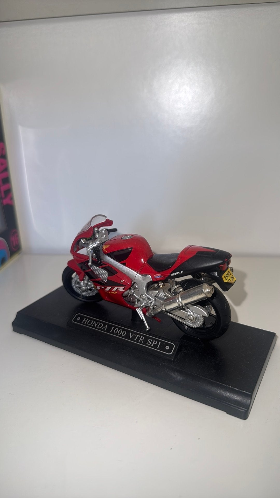 Honda VTR1000 SP1 SP-1 schaal 1:18 Majorette, Ophalen of Verzenden, Zo goed als nieuw, Auto