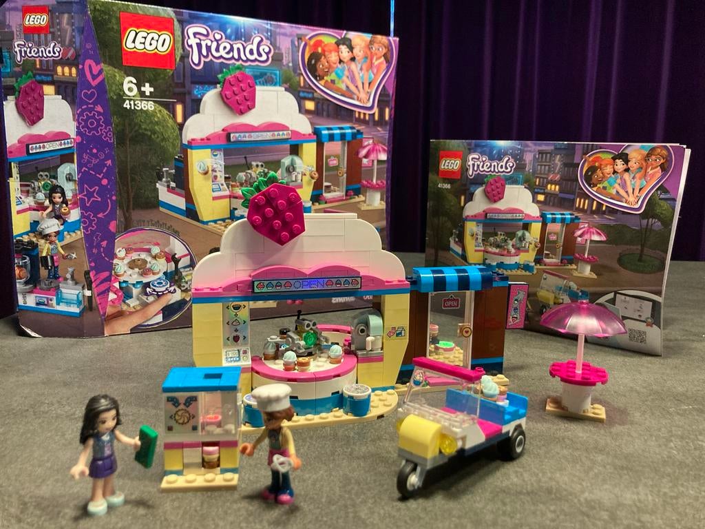 LEGO Friends Olivia's Cupcake Café - 41366 (Zo goed als nieu, Ophalen of Verzenden, Zo goed als nieuw, Complete set, Lego