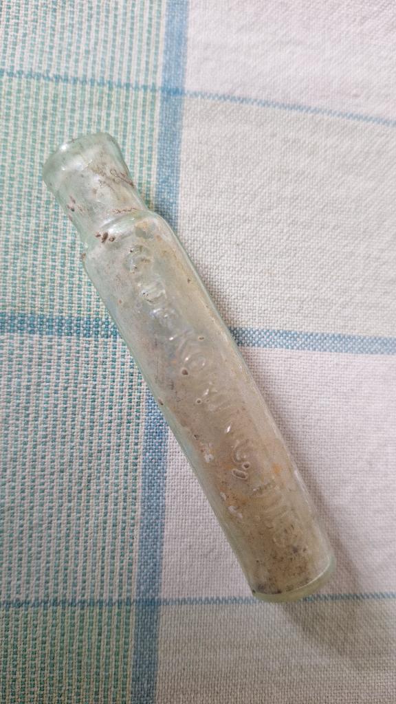 Haarlemmerolie-flesje G. de Koning, Antiek en Kunst, Curiosa en Brocante, Ophalen of Verzenden