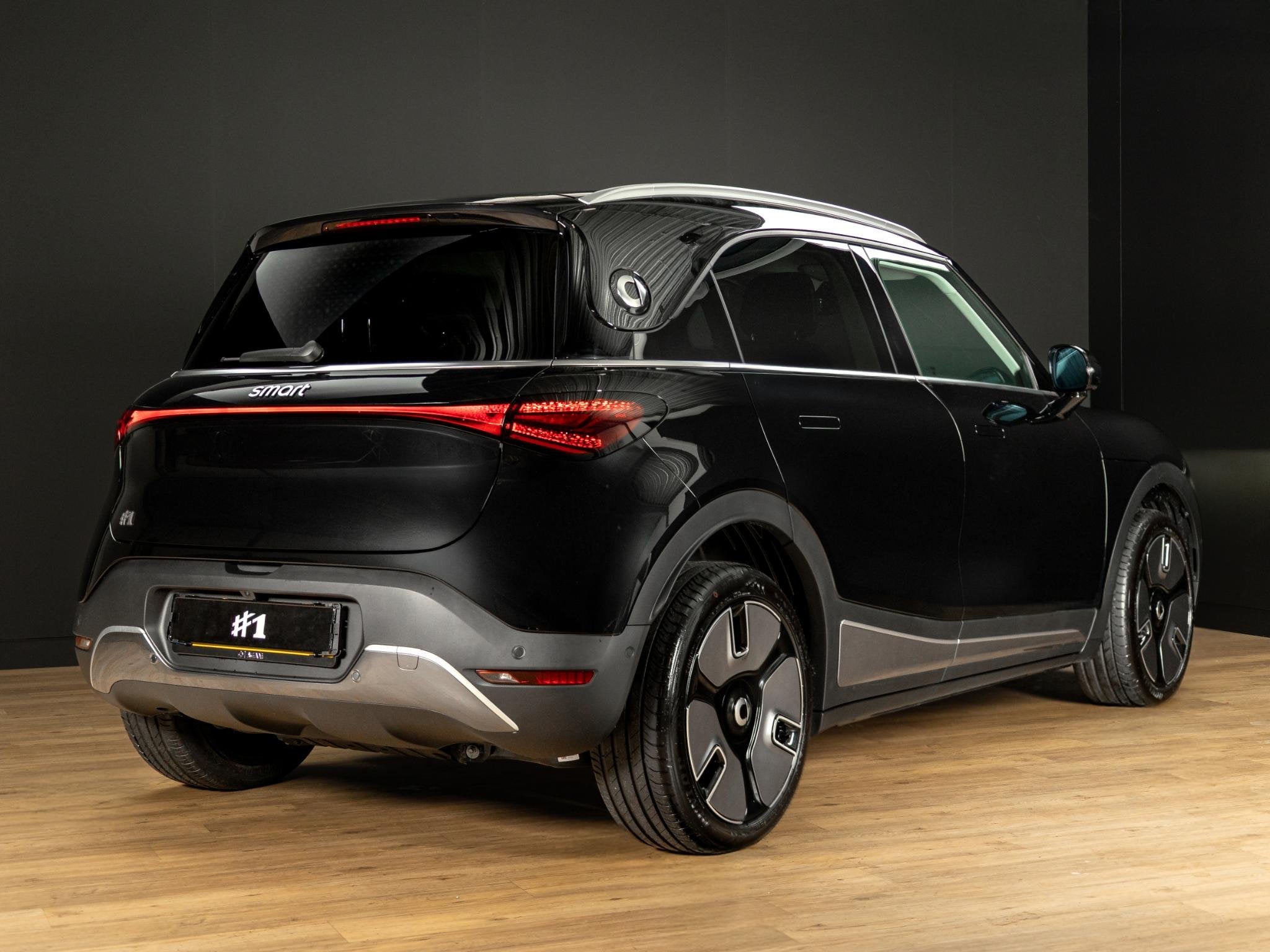 smart #1 Premium 66 kWh, Automaat, Achterwielaandrijving, Zwart, Automatische klimaatregeling