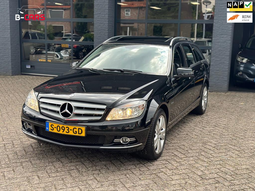 Mercedes-Benz C-klasse Estate 180 K BlueEFFICIENCY Xenon|Pan, Auto's, Mercedes-Benz, Automaat, Achterwielaandrijving, Zwart, 14 km/l