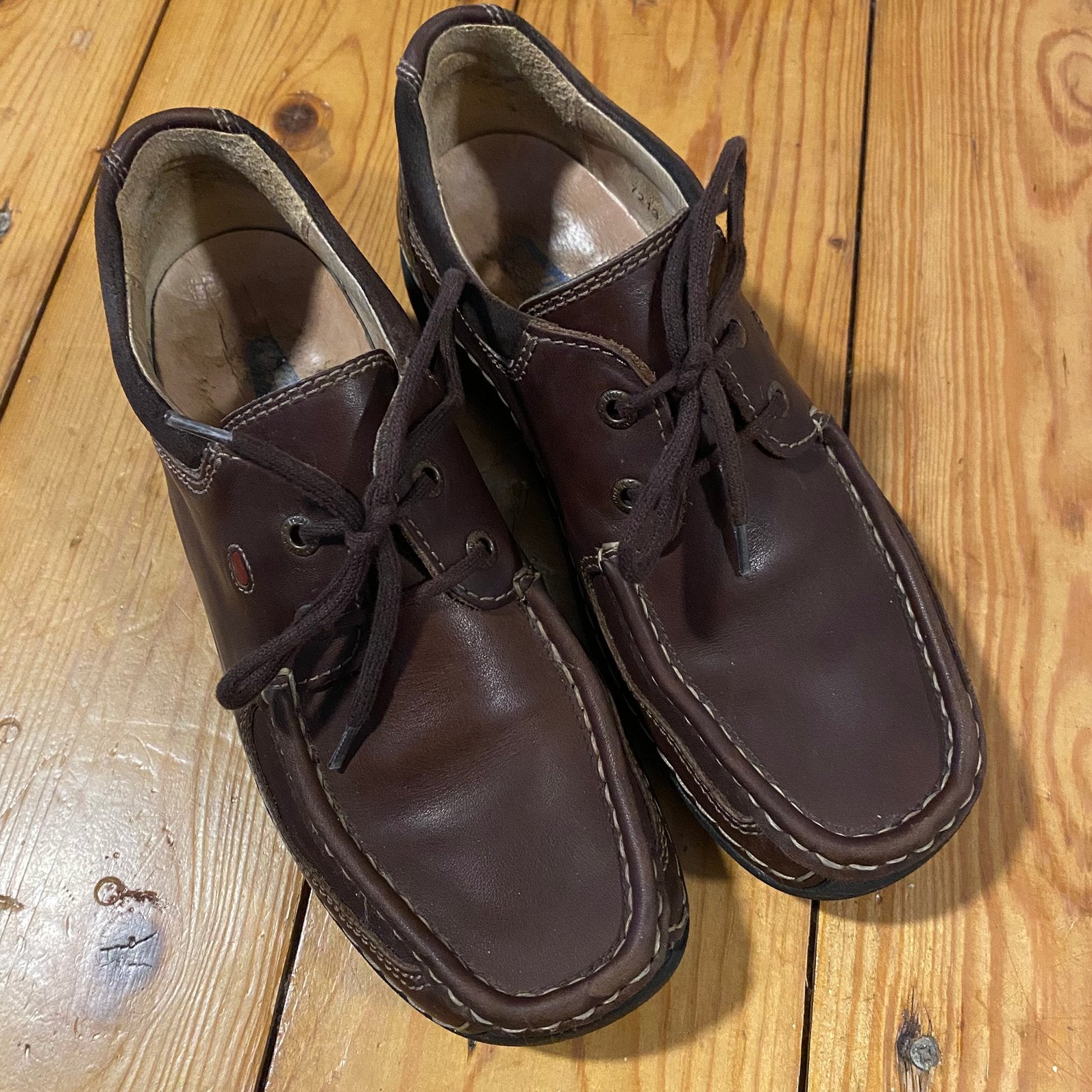 BRUINE WOLKY VETERSCHOENEN 38, Kleding | Dames, Schoenen, Bruin, Gedragen, Wandelschoenen, Ophalen of Verzenden