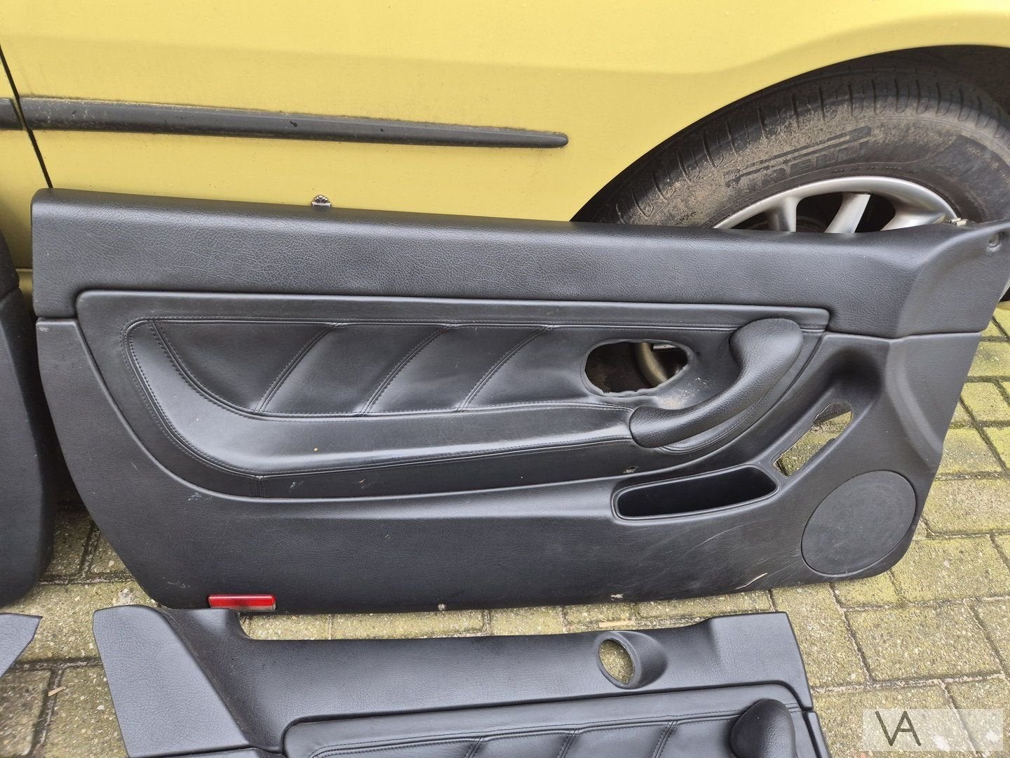 Peugeot 406 coupe 2002- 2005 interieur zwart leer elektrisch, Auto-onderdelen, Gebruikt, -, -, Ophalen of Verzenden