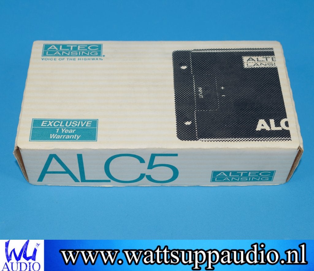 Altec Lansing ALC5 2-weg Passief crossover/Filter(set van 2), Nieuw, Ophalen of Verzenden, Support@alteclansing.com, .