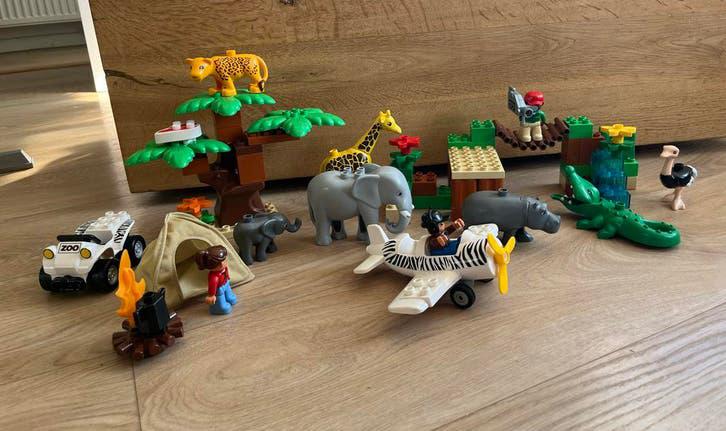 Lego Duplo 6156 Safari Avontuur, Ophalen of Verzenden, Gebruikt