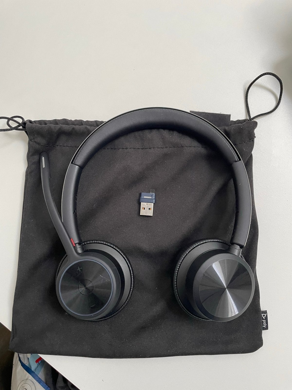 Poly Voyager 4320 UC Draadloze Headset, Overige merken, Bluetooth, On-ear, Ophalen of Verzenden