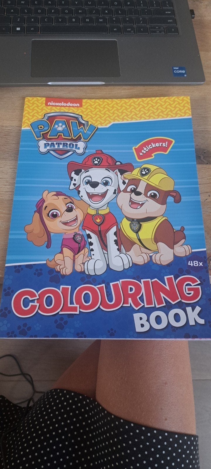 Paw Patrol Kleurboek met stickers - Zo goed als nieuw, Ophalen of Verzenden, Zo goed als nieuw, Nickelodeon, Non-fictie