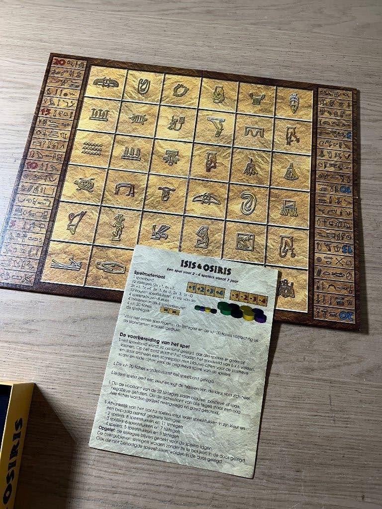 Isis & Osiris Bordspel 999 Games, Ophalen of Verzenden, Zo goed als nieuw