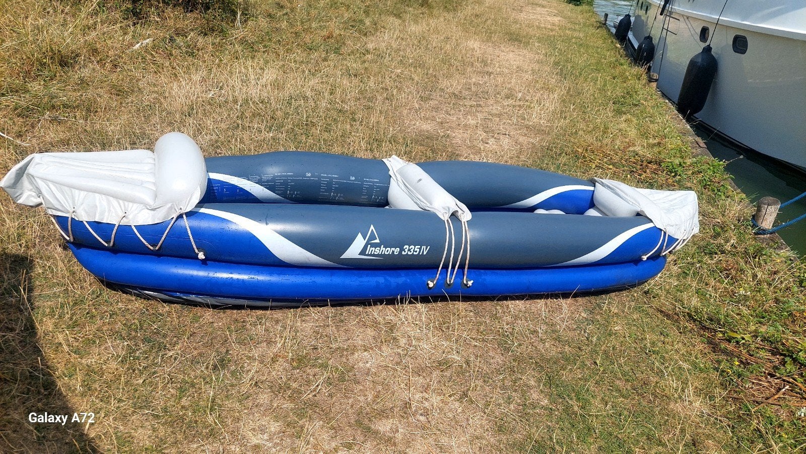 Opblaasbare Inshore 335/IV  kano, Watersport en Boten, Kano's, Verzenden, Zo goed als nieuw, Canadese kano of Open kano