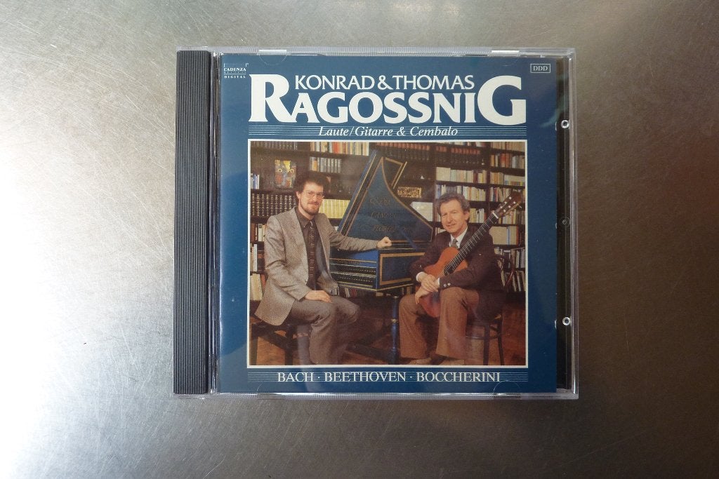 Konrad & Thomas Ragossnig - Beethoven Laute/Gitarre Cembalo, Overige typen, Ophalen of Verzenden, Zo goed als nieuw, Barok