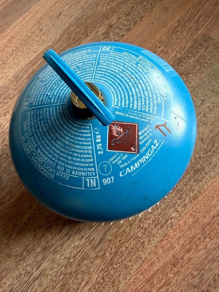 Campingaz 907 gasfles zonder vulling, Ophalen, Zo goed als nieuw
