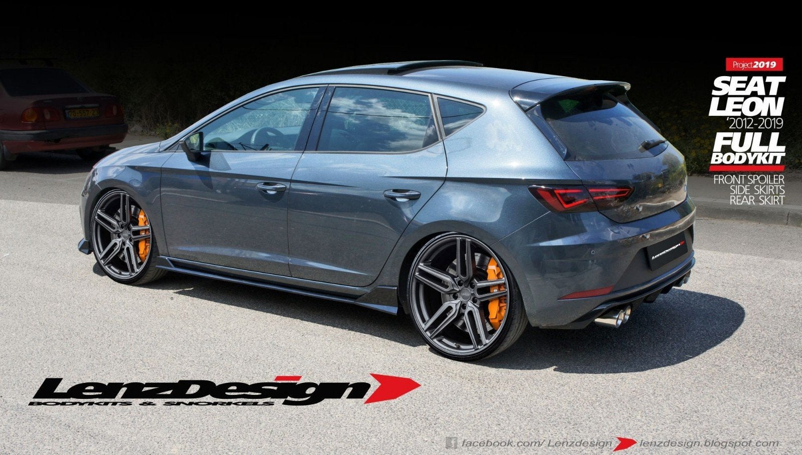 Dakspoiler Seat Leon 5F 2013-2020, Auto diversen, Tuning en Styling, Ophalen of Verzenden