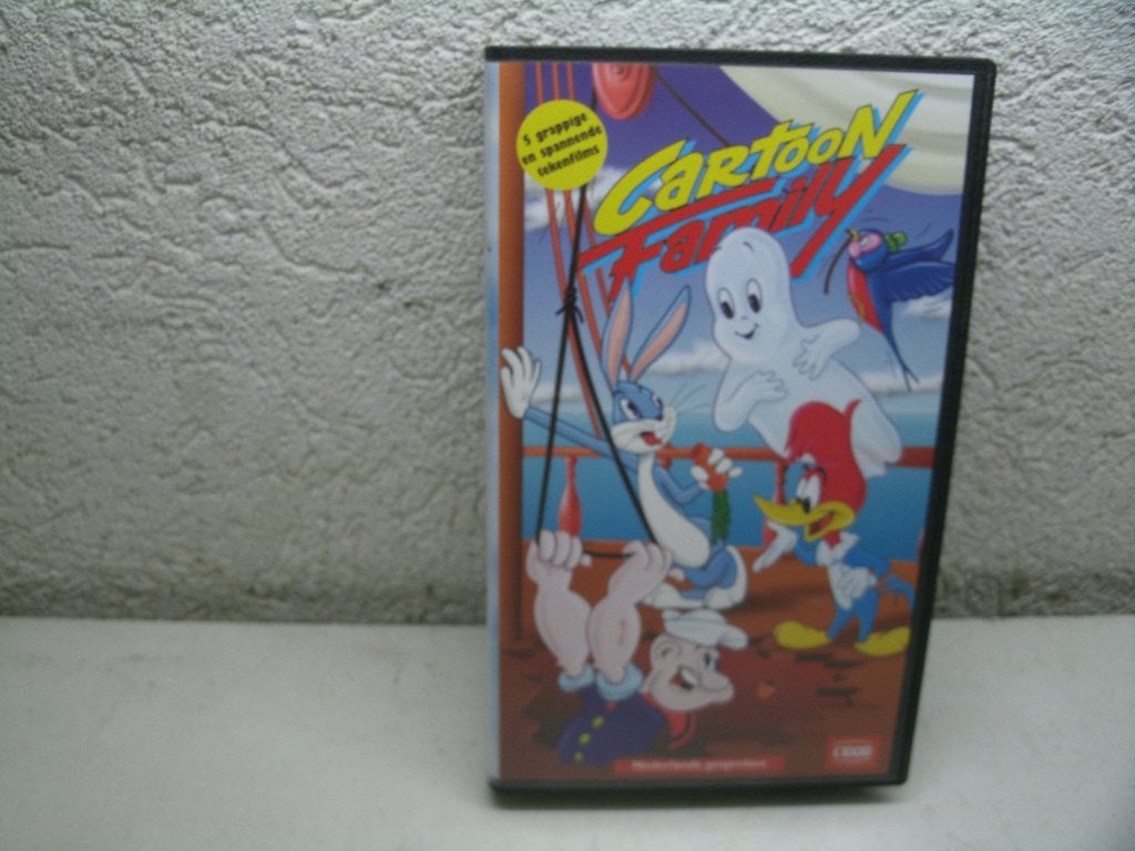 vhs 216a cartoon family ned gespr, Alle leeftijden, Ophalen of Verzenden, Gebruikt
