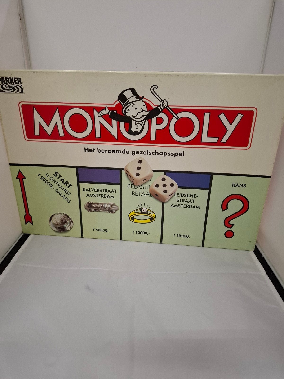 Monopoly - Het beroemde gezelschapsspel (Parker), Parker, Gebruikt, Ophalen of Verzenden, Drie of vier spelers