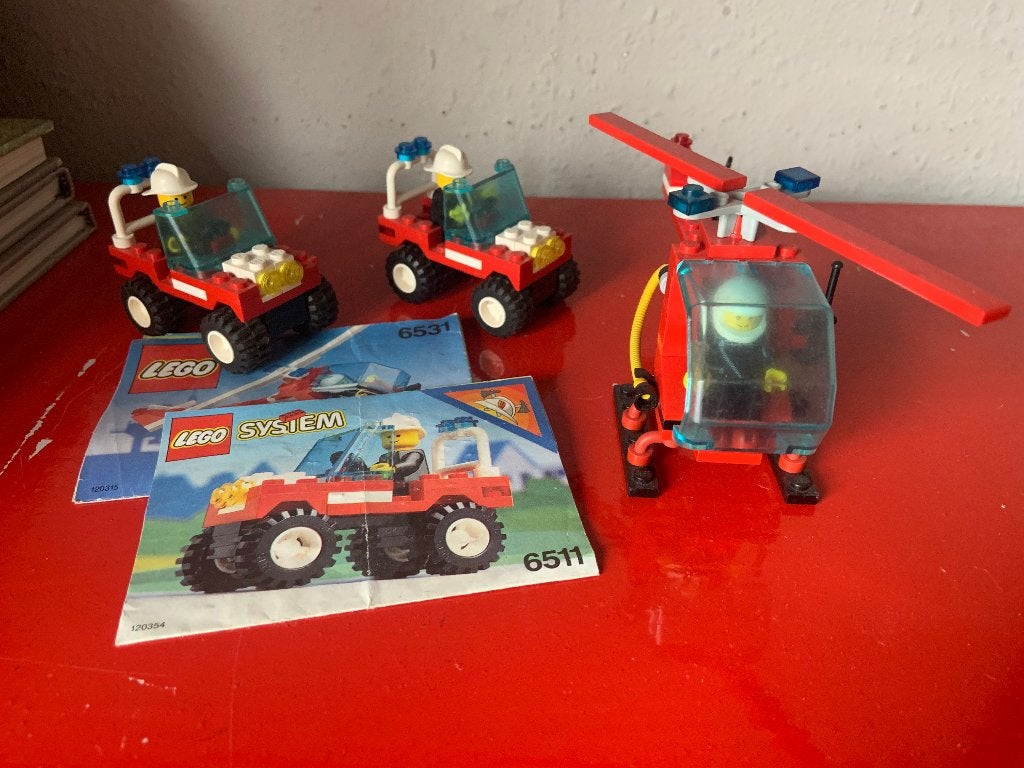 lego legoland Brandweer, Ophalen, Gebruikt, Lego
