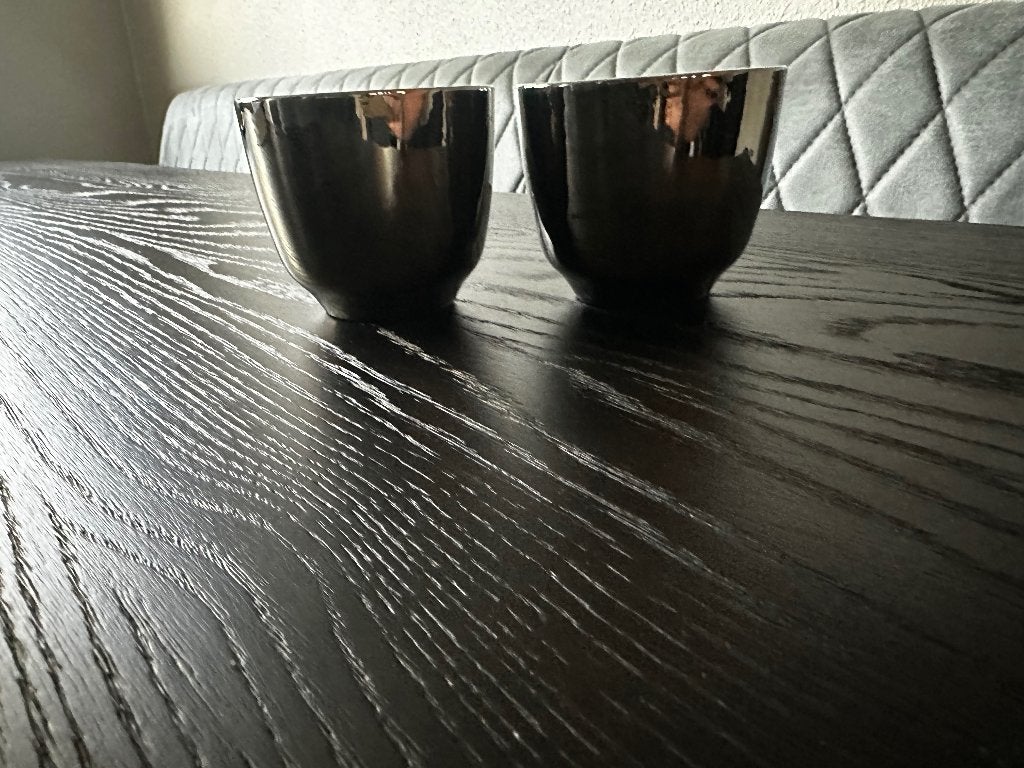 Thee glazen Rituals zilver, Ophalen, Zo goed als nieuw, Zilver