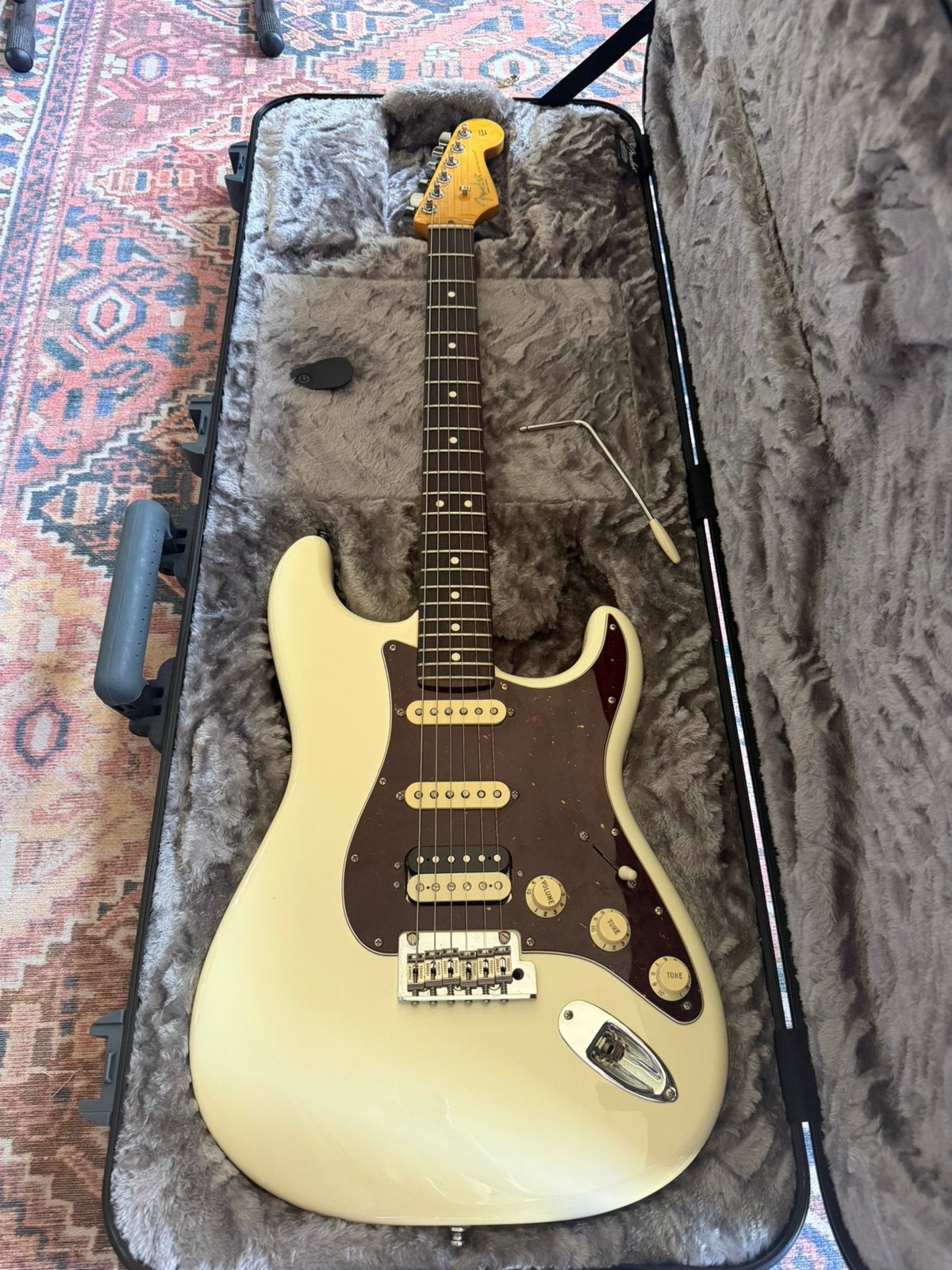 Fender American Pro II Stratocaster HSS, Ophalen, Zo goed als nieuw, Solid body, Fender