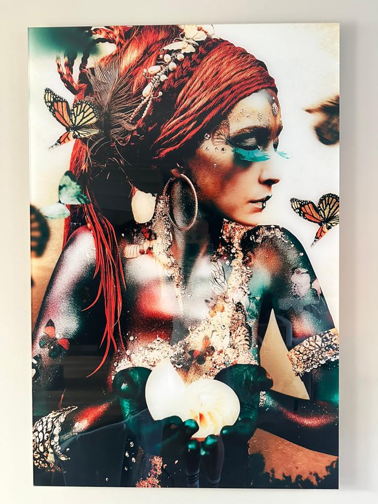 Luxe uitvoering wanddecoratie - Jaime Ibarra “The Summon”, Ophalen