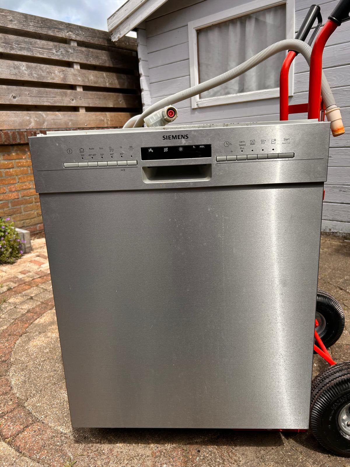 Siemens vaatwasser, SD6PW1SModel, RVS, Ophalen, Gebruikt, Minder dan 85 cm, 45 tot 60 cm