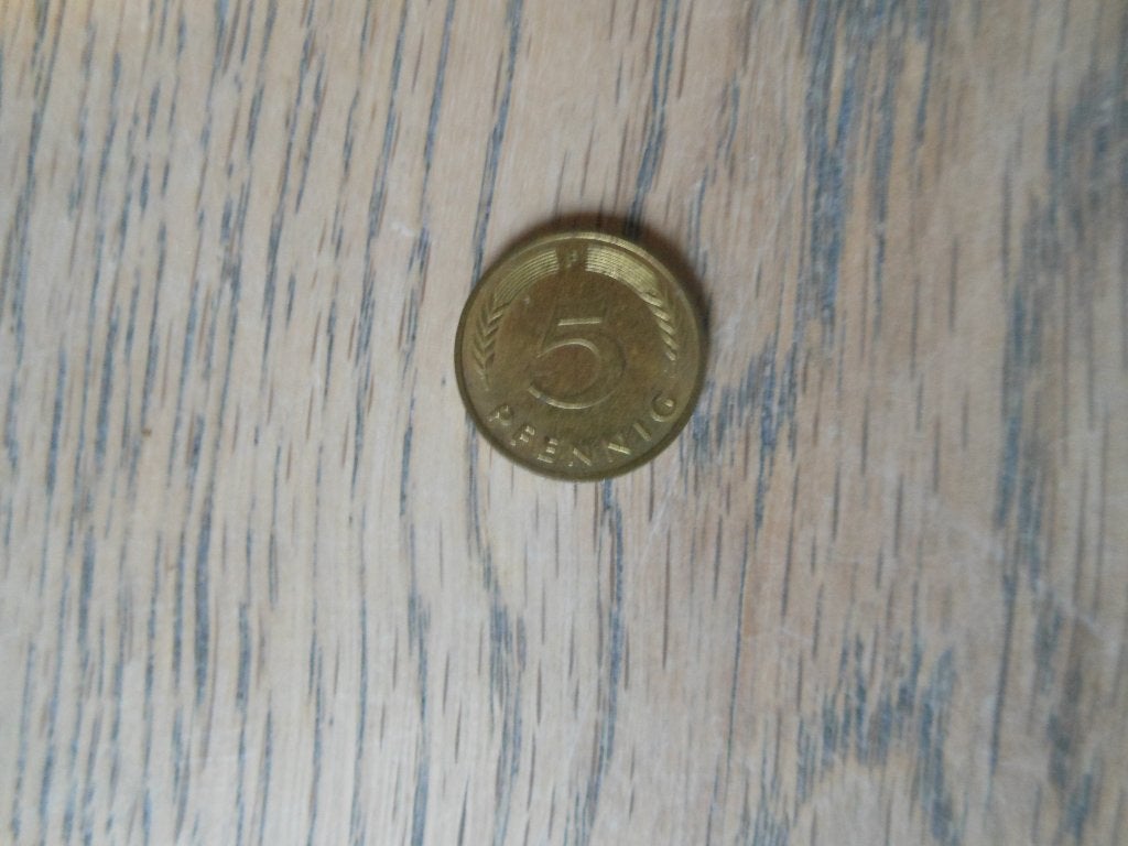 Te koop 5 Pfenning 1991 Bundesrepublik Deutschland Duitsland, Ophalen of Verzenden, Duitsland, Losse munt