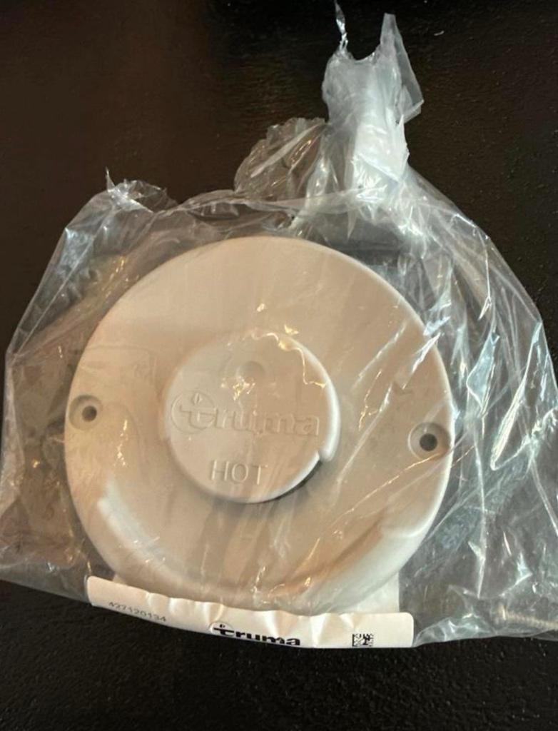 Truma Buitendeel Rookgasafvoer Lichtgrijs, Ophalen of Verzenden, Nieuw
