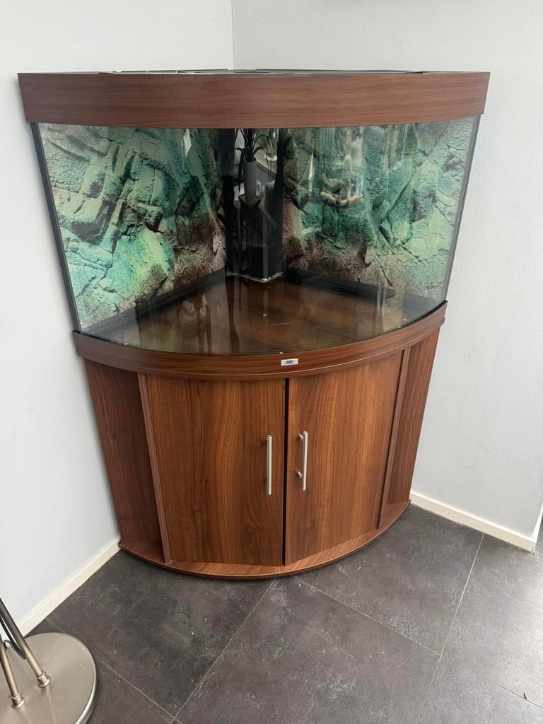 Hoek aquarium Juwel 190, Dieren en Toebehoren, Vissen | Aquaria en Toebehoren, Ophalen, Gebruikt, Leeg aquarium