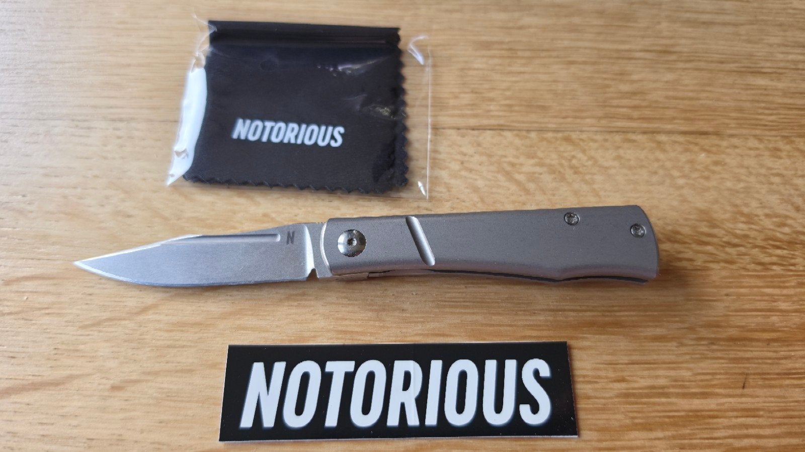 Notorious EDC, kingpin front flipper, magnacut., Ophalen of Verzenden, Zo goed als nieuw