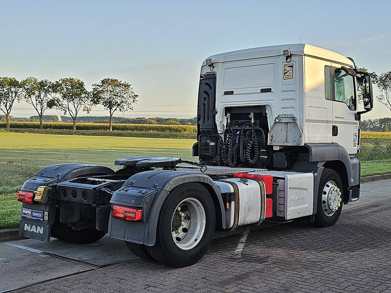 M.A.N. 18.470 TGS adr exiii fl at, Auto's, Automaat, Euro 6, MAN, Wit