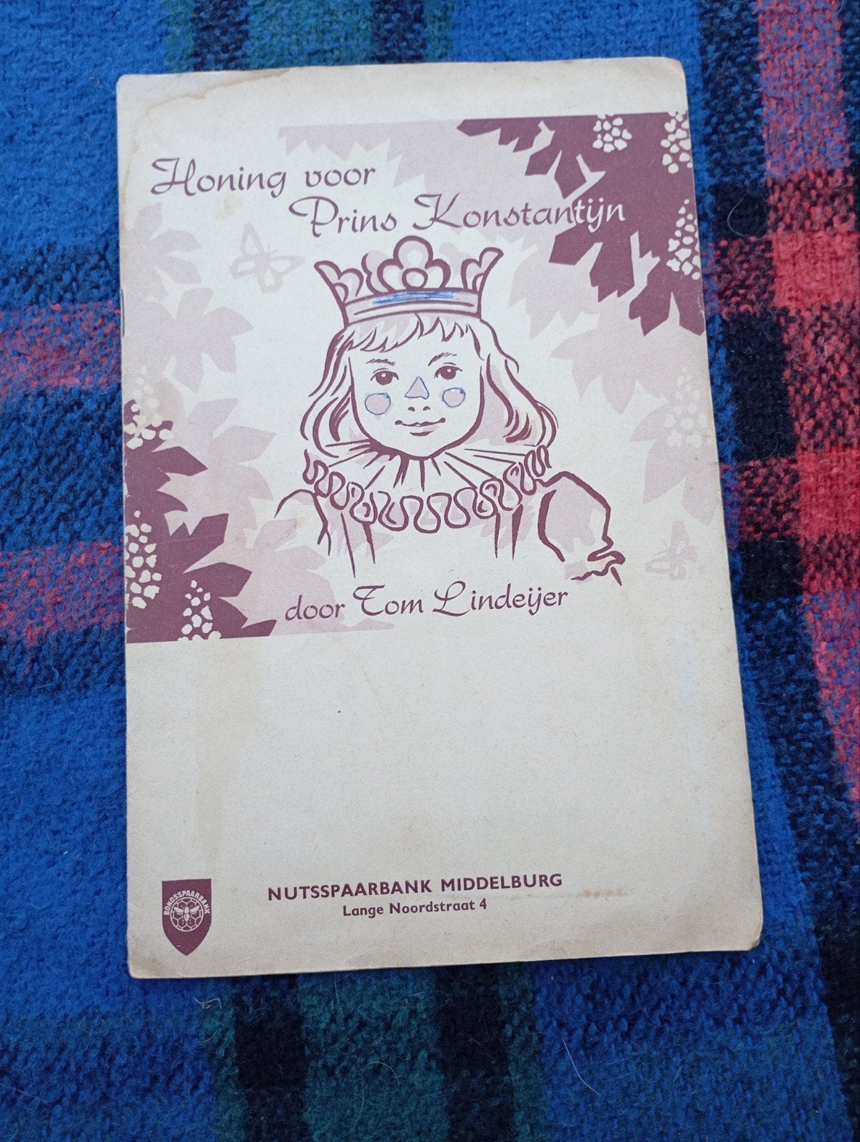 Vintage Honing voor Prins Constantijn Plaatjes boek Nutsspaa, Boeken, Ophalen of Verzenden, Gelezen