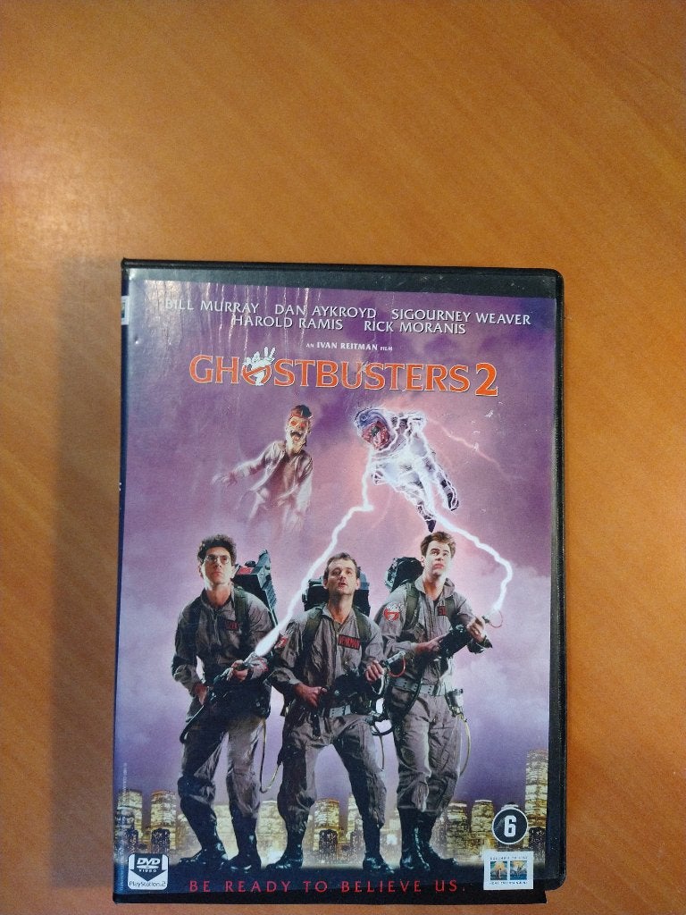 DVD Ghostbusters 2, Cd's en Dvd's, Dvd's | Komedie, Zo goed als nieuw, Romantische komedie, Alle leeftijden, Ophalen of Verzenden
