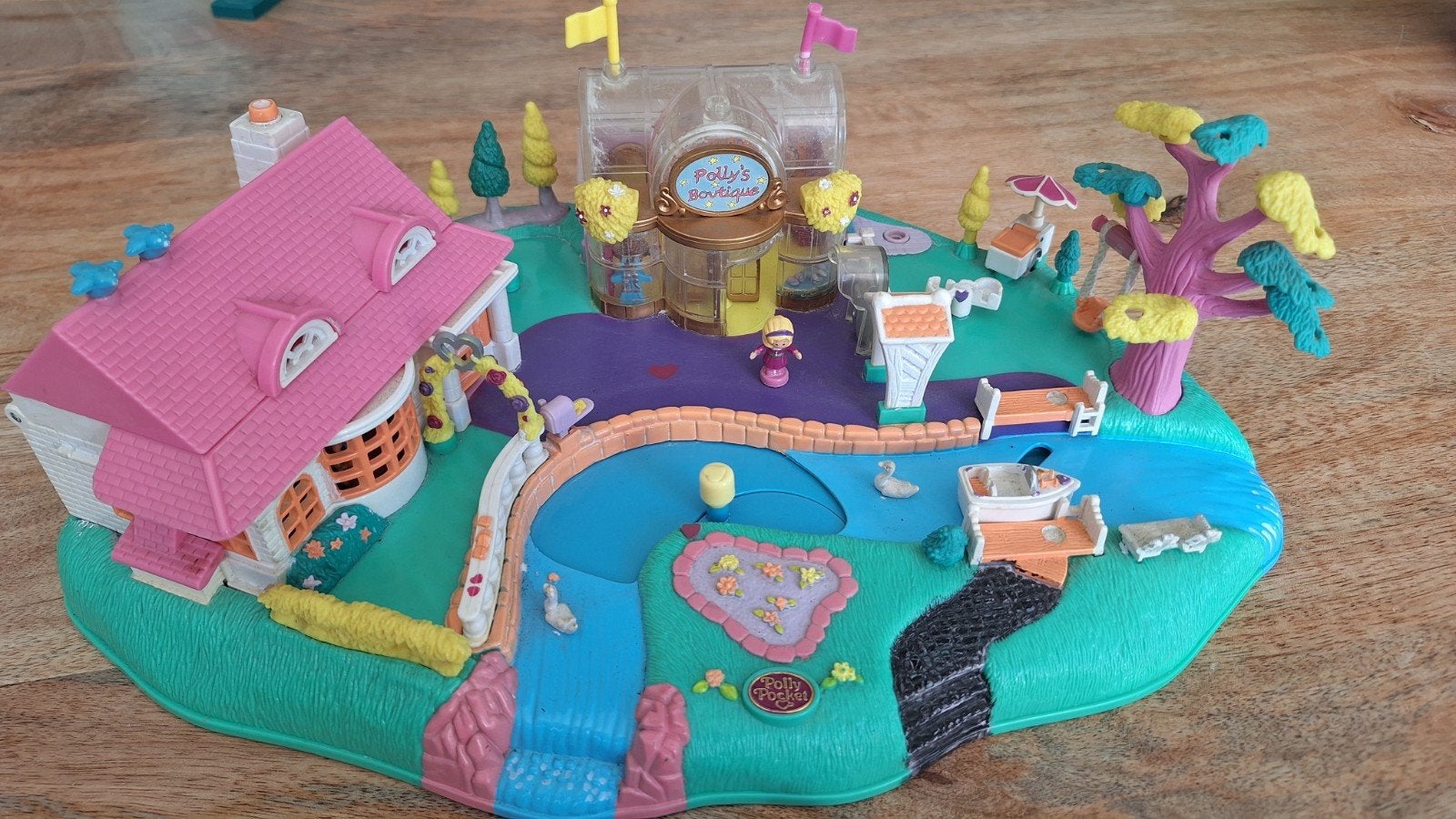 Polly Pocket 'Magical movin, pollyville' uit 1996, Ophalen of Verzenden, Gebruikt, Overige typen