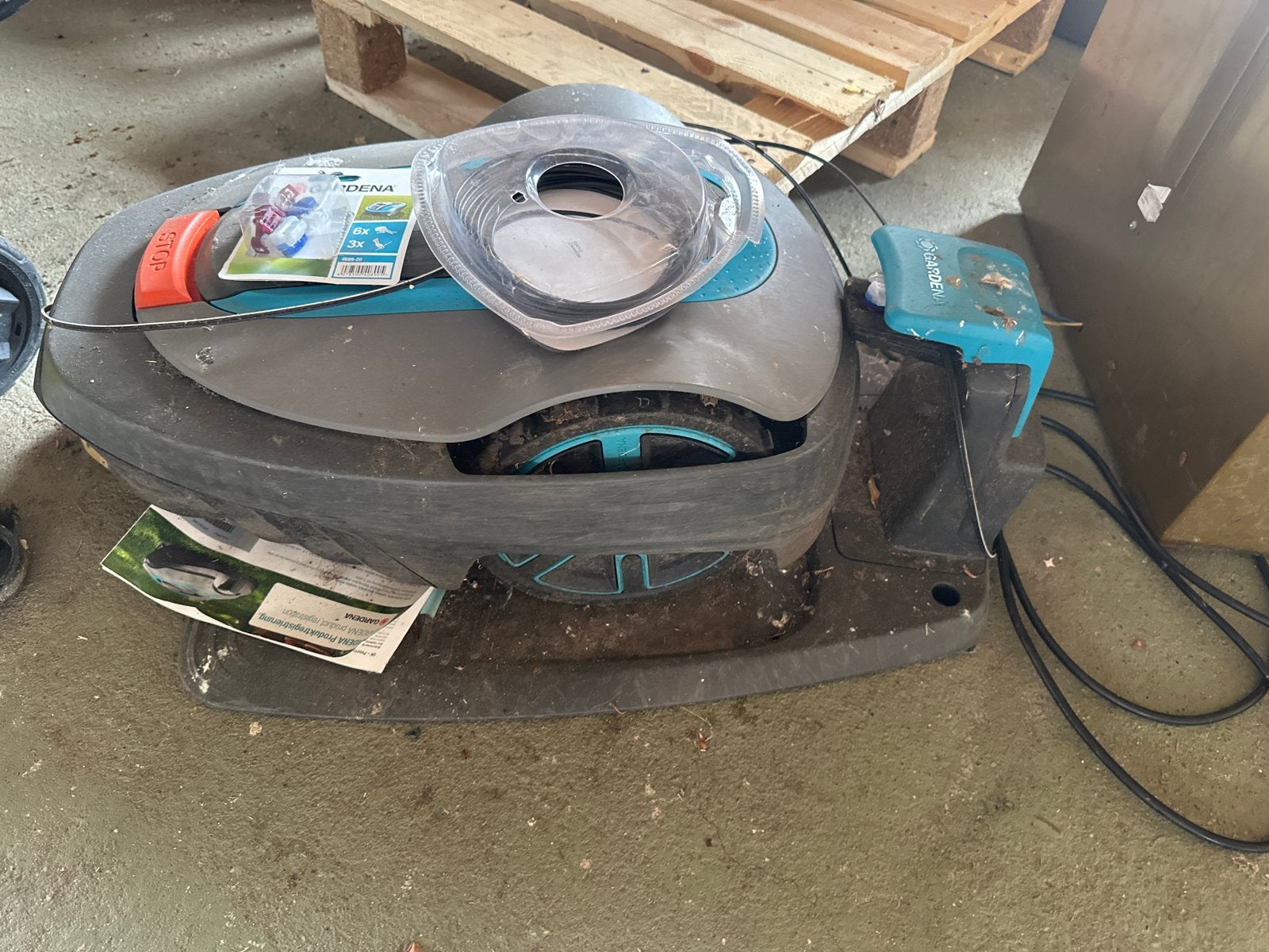 Gardena Robotmaaier, Ophalen, Gebruikt, Accu-grasmaaier