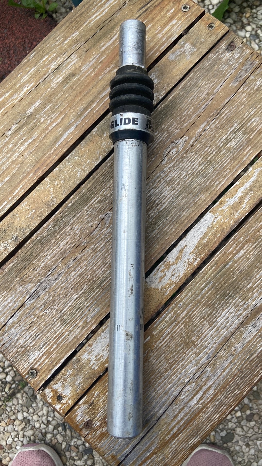 Verende zadelpen 26.8, Ophalen, Zo goed als nieuw