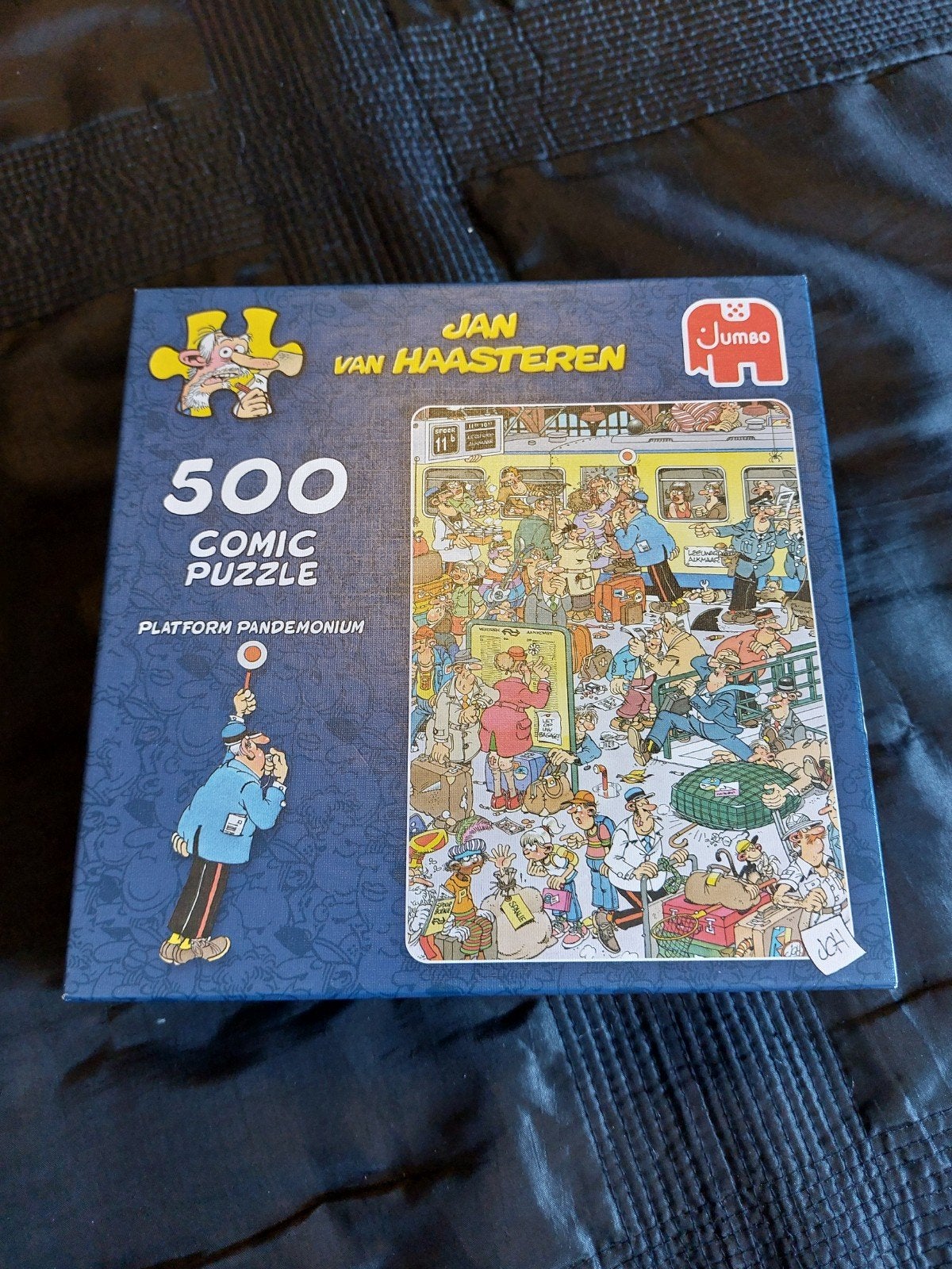 Jan van haasteren platform pandemonium., Ophalen, 500 t/m 1500 stukjes, Zo goed als nieuw