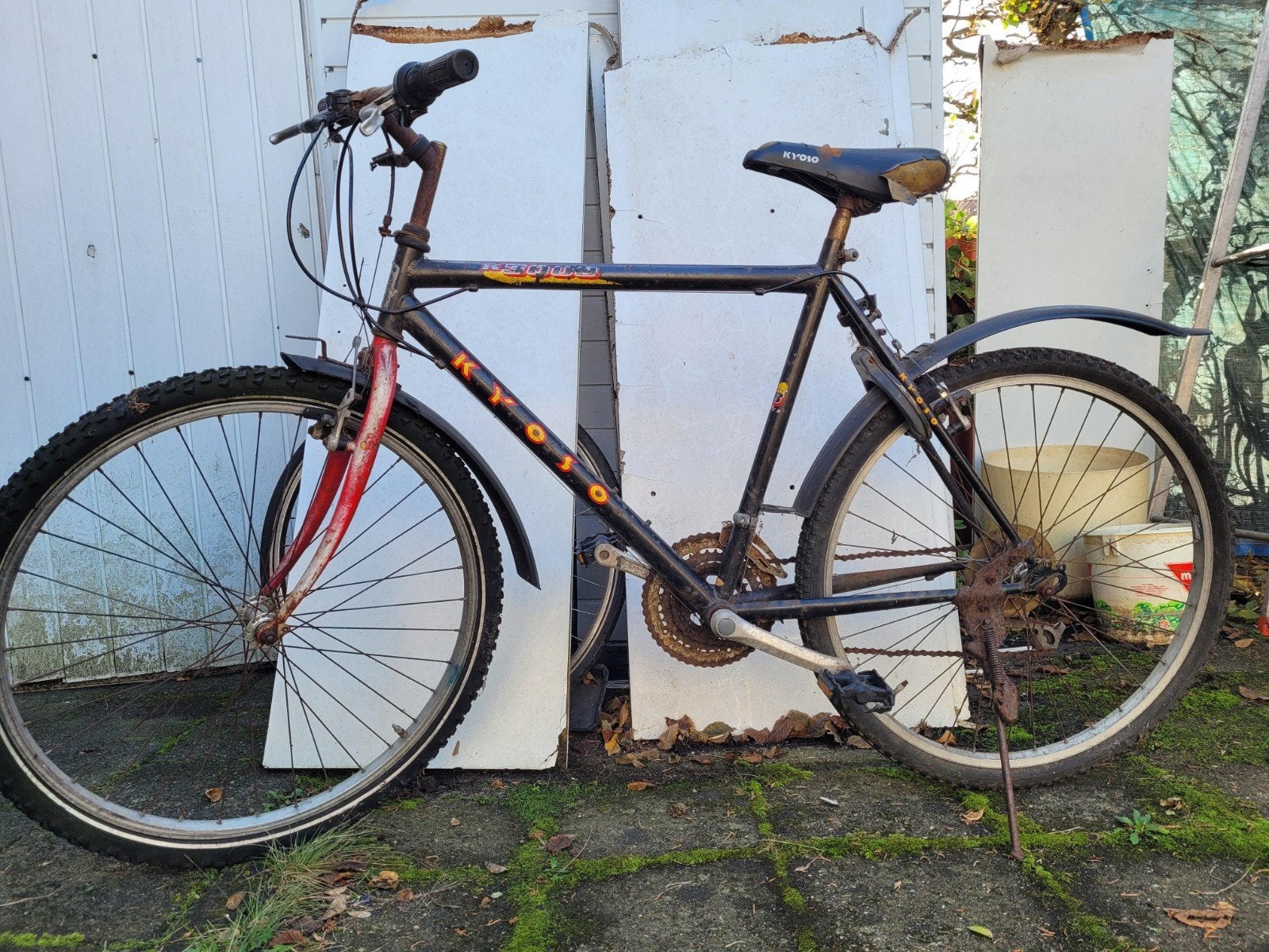 Kyoso Mountainbike ( jongensfiets) - Opknapper, Minder dan 10 versnellingen, Gebruikt, 26 inch, Velgrem
